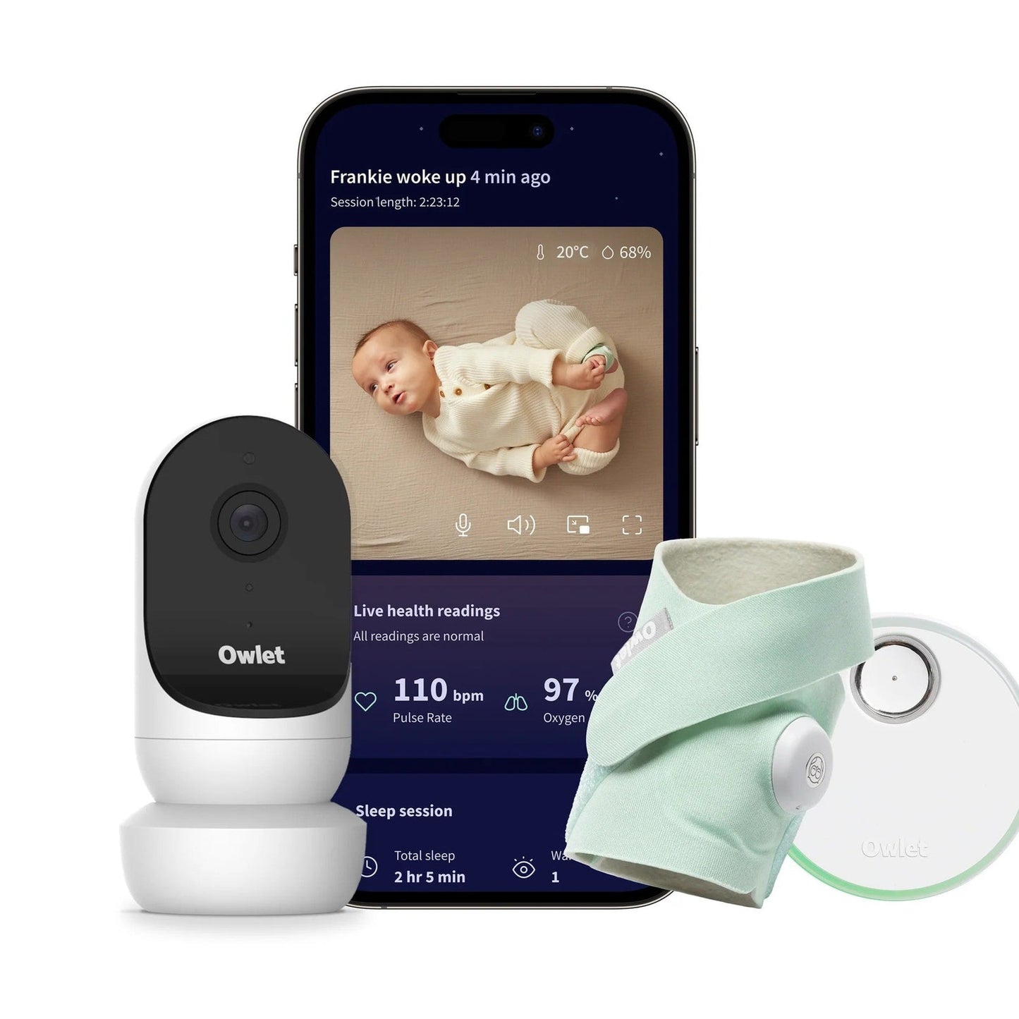 Owlet Dream Duo: Dream Sock + Camera 2