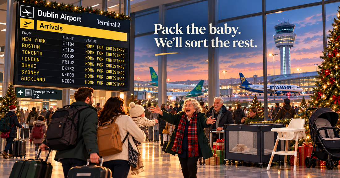 3 things that made flying home to Ireland for Christmas with a baby easier