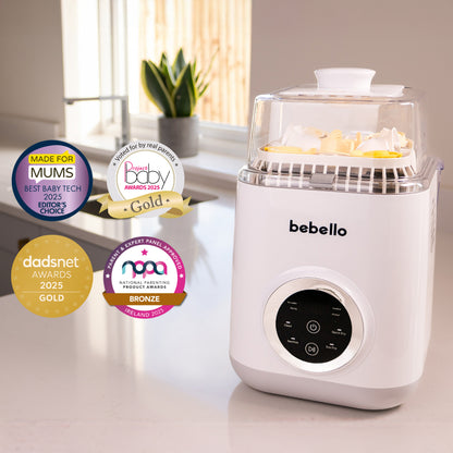 4-in-1 Baby Bottle Washer, Steriliser, Dryer & Protector | from Bebello
