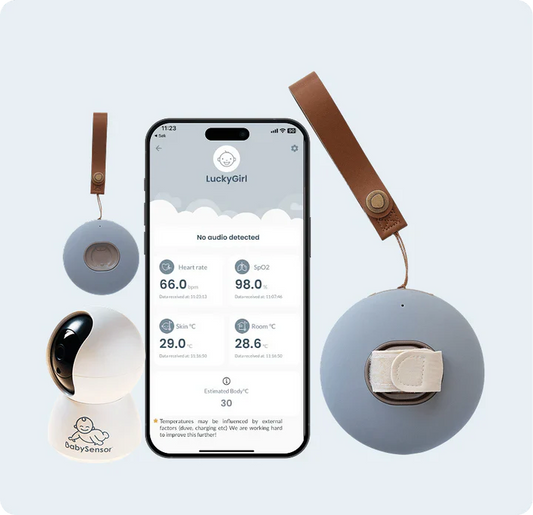 BabySensor Relax – Smart baby monitor with sensor, HD camera and 4G
