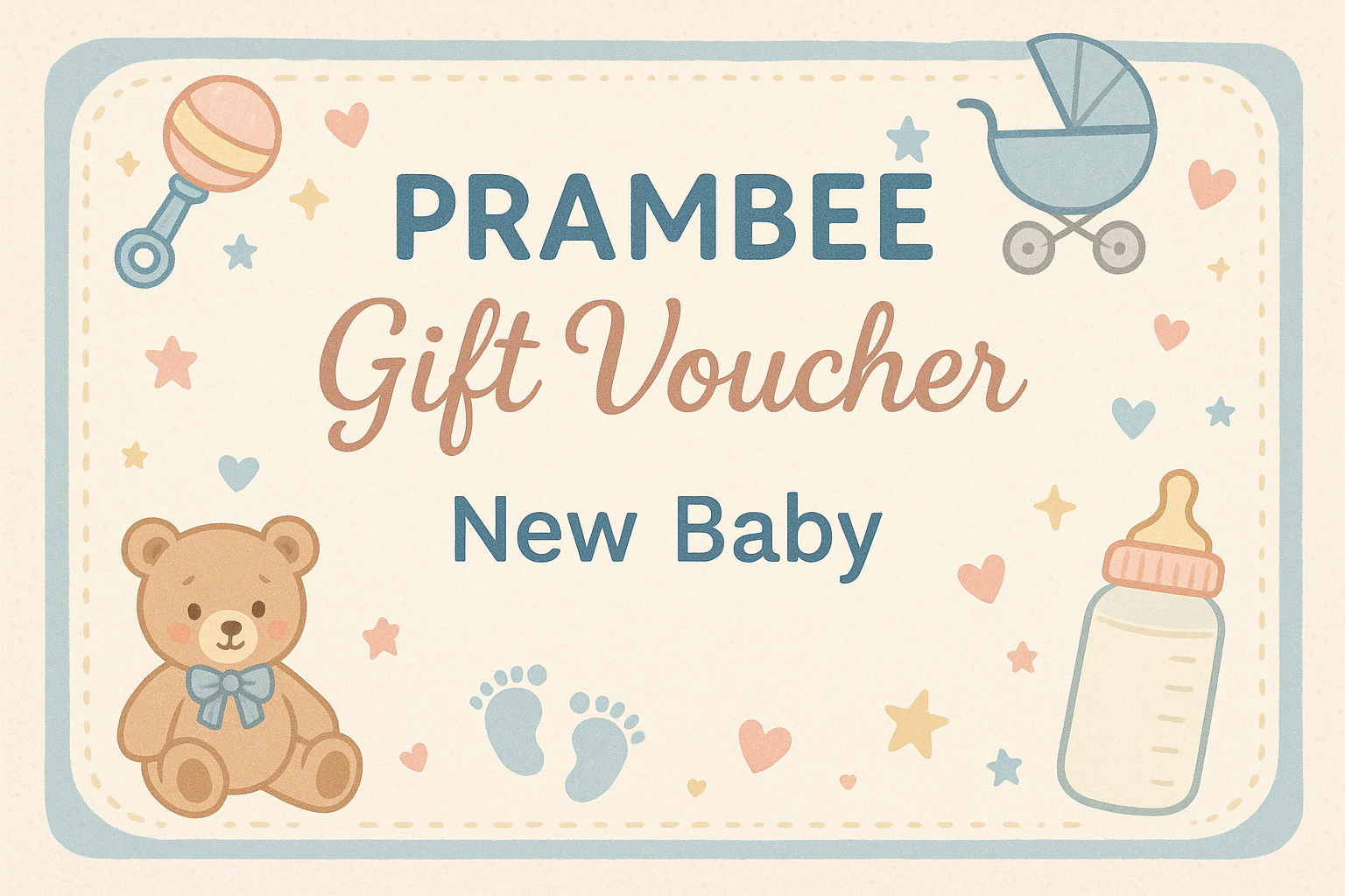 voucher for prambee and new babies